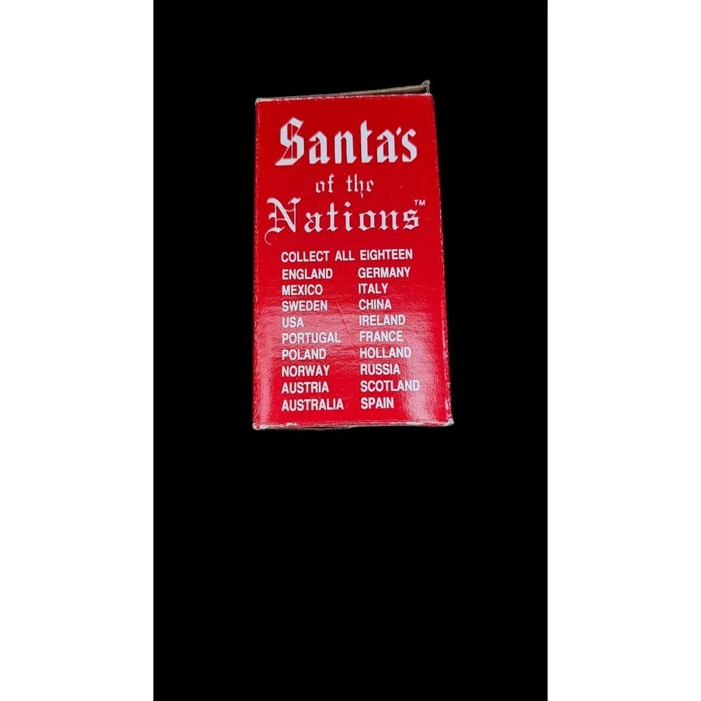 Santa's of the Nations Spain The Magi Porcelain Figurine NIB Item 8918 NOS